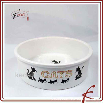 TAZÓN DE FUENTE DEL ANIMAL DOMÉSTICO DE LA PORCELANA TOS076-9-A673